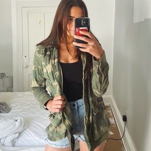 Free People Camo Jacket